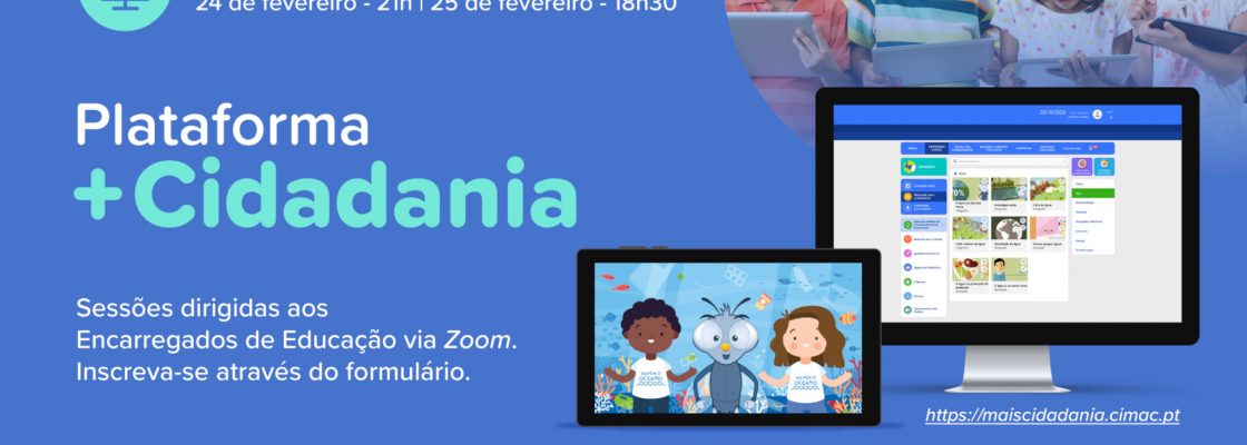 Plataforma + Cidadania Alentejo Central para Pais e Encarregados de Educação